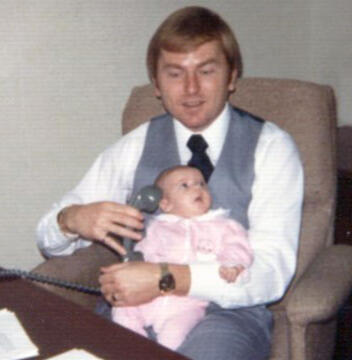 Dad & baby Stephanie Dad & baby Stephanie