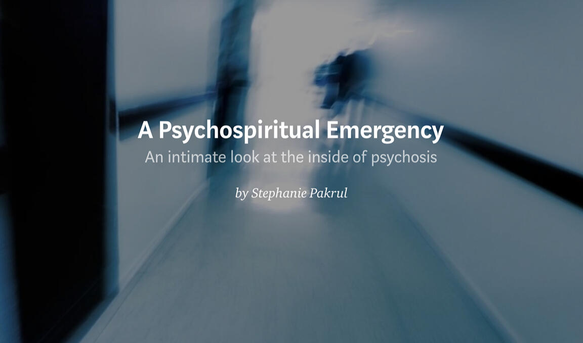 A Psychospiritual Emergency essay cover A Psychospiritual Emergency essay cover